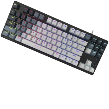 LORGAR Azar 514TKL, Wired RGB mechanical gaming keyboard, white, EN layout