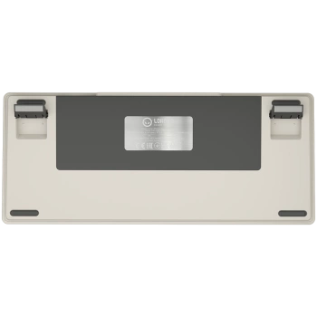LORGAR KBP7075W, Wireless 75% Mechanical Gaming Keyboard Pro, Beige, CZ/SK layout