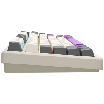 LORGAR KBP7075W, Wireless 75% Mechanical Gaming Keyboard Pro, Beige, EN layout