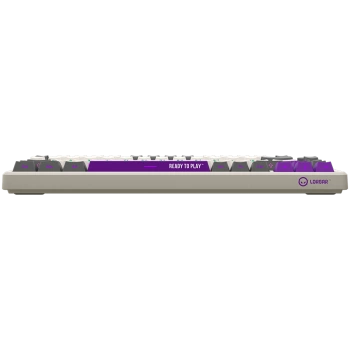 LORGAR KBP7075W, Wireless 75% Mechanical Gaming Keyboard Pro, Beige, EN layout