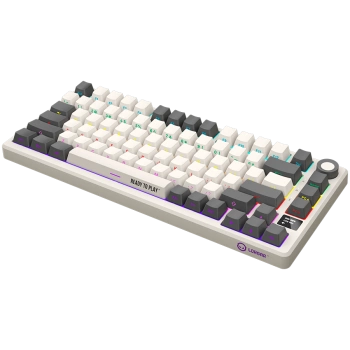 LORGAR KBP7075W, Wireless 75% Mechanical Gaming Keyboard Pro, Beige, EN layout