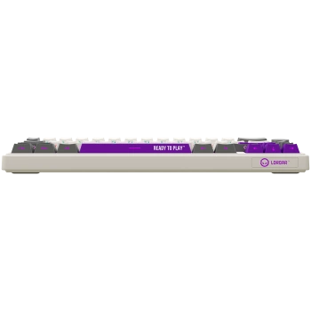 LORGAR KBP70MW, Wireless 65% Mechanical Gaming Keyboard Pro, Beige, CZ/SK layout