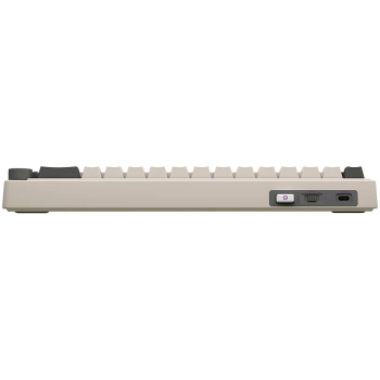 LORGAR KBP70MW, Wireless 65% Mechanical Gaming Keyboard Pro, Beige, EN layout