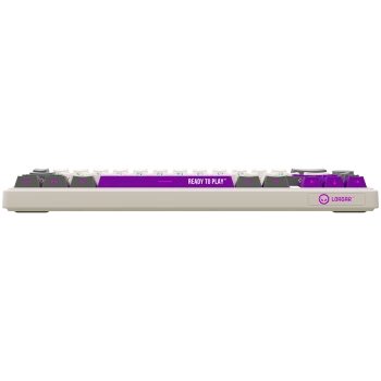 LORGAR KBP70MW, Wireless 65% Mechanical Gaming Keyboard Pro, Beige, EN layout