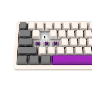 LORGAR KBP70MW, Wireless 65% Mechanical Gaming Keyboard Pro, Beige, EN layout