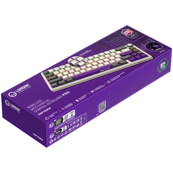 LORGAR KBP70MW, Wireless 65% Mechanical Gaming Keyboard Pro, Beige, EN layout