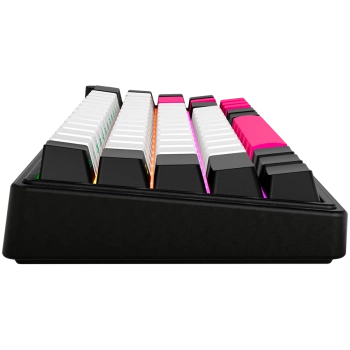 LORGAR KBP70MW, Wireless 65% Mechanical Gaming Keyboard Pro, Black/red, EN layout