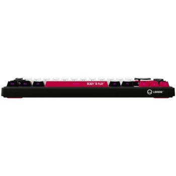 LORGAR KBP70MW, Wireless 65% Mechanical Gaming Keyboard Pro, Black/red, EN layout