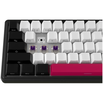 LORGAR KBP70MW, Wireless 65% Mechanical Gaming Keyboard Pro, Black/red, EN layout