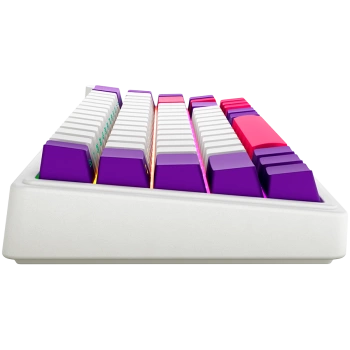 LORGAR KBP70MW, Wireless 65% Mechanical Gaming Keyboard Pro, White, EN layout