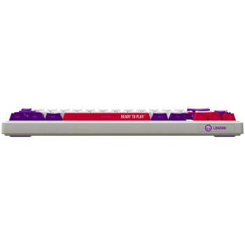 LORGAR KBP70MW, Wireless 65% Mechanical Gaming Keyboard Pro, White, EN layout