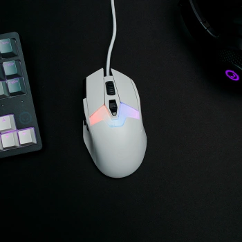 LORGAR MSP80, 8000 Hz Gaming Mouse Pro, White