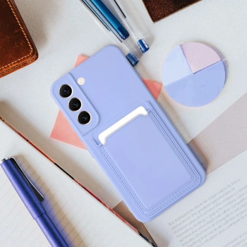 Maska CARD Case za Samsung S24 FE violet