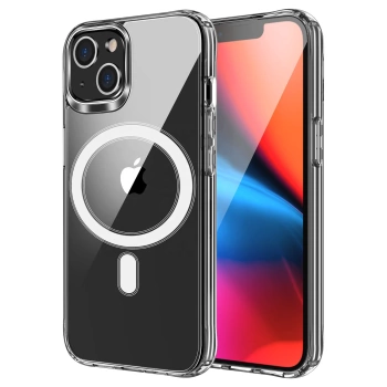 Maska CLEAR MAG COVER (MID) MagSafe za iPhone 16 transparent