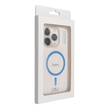 Maska Drop Glue Colorful Ring MagCover za iPhone 15 light plava
