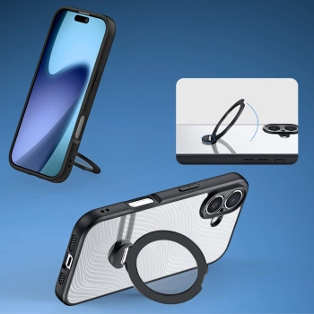 Maska Dux Ducis AIMO MAG STAND with MagSafe za iPhone 17 crna