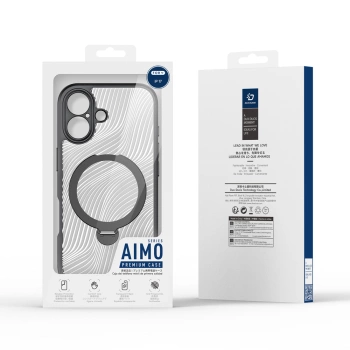 Maska Dux Ducis AIMO MAG STAND with MagSafe za iPhone 17 crna