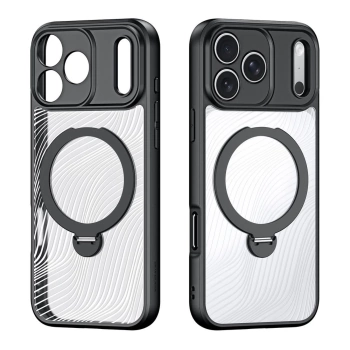 Maska Dux Ducis AIMO MAG STAND with MagSafe za iPhone 17 Pro Max crna