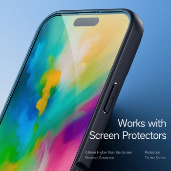 Maska Dux Ducis AIMO MAG with MagSafe za iPhone 16 Pro crna