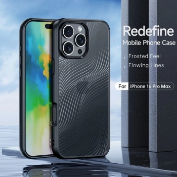 Maska Dux Ducis AIMO MAG with MagSafe za iPhone 16 Pro Max crna