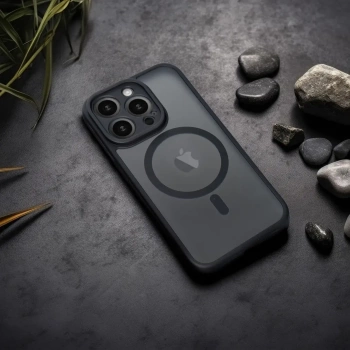 Maska Full Matte Mag cover za iPhone 14 Pro crna