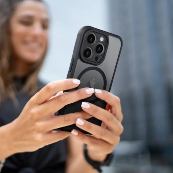 Maska Full Matte Mag cover za iPhone 14 Pro crna