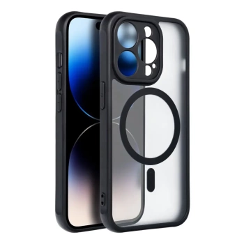 Maska Full Matte Mag cover za iPhone 14 Pro crna