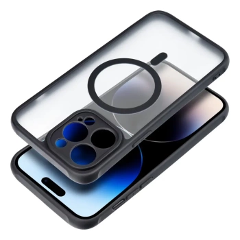 Maska Full Matte Mag cover za iPhone 14 Pro crna