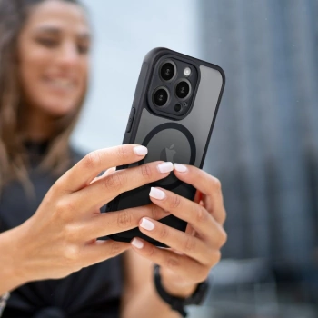 Maska Full Matte Mag cover za Samsung A56 crna