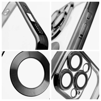 Maska GLAM Case za iPhone 15 Pro Max crna
