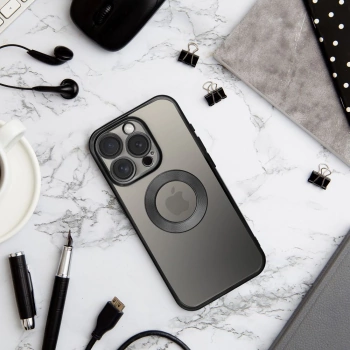 Maska GLAM Case za iPhone 15 Pro Max crna