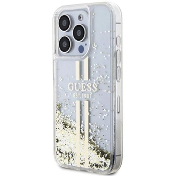 Maska GUESS Original faceplate za iPhone 15 Pro (Liquid Glitter)