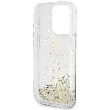 Maska GUESS Original faceplate za iPhone 15 Pro (Liquid Glitter)