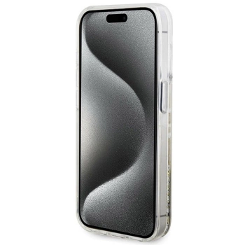 Maska GUESS Original faceplate za iPhone 15 Pro Max (Liquid Glitter)