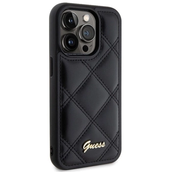 Maska GUESS Original faceplate za iPhone 15 Pro Max (Quilted Metal)