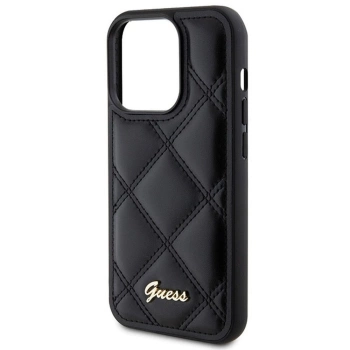 Maska GUESS Original faceplate za iPhone 15 Pro Max (Quilted Metal)