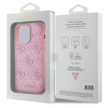 Maska GUESS Original faceplate za iPhone 15 PRO (Quilted 4G Class)