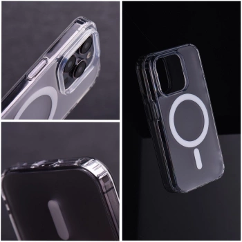 Maska kompatibilna sa MagSafe za IPHONE 13 Pro transparent