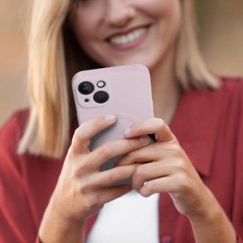 Maska kompatibilna sa MagSafe za SAMSUNG S24 pink