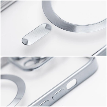 Maska kompatibilna sa MagSafe za SAMSUNG S24 silver