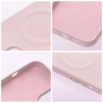 Maska kožna Mag - za iPhone 14 Pro Max  hot pink