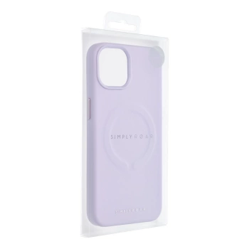 Maska ROAR Leather MAG za iPhone 14 Pro purple