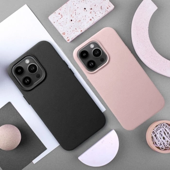 Maska LEATHER MAG cover za Samsung S25 sand pink