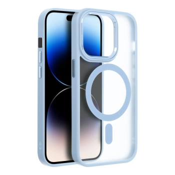 Maska Matte MAG Cover za iPhone 13 Pro plava