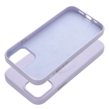 Maska Roar Leather MAG komp.sa MagSafe za iPhone 12 Pro ljubičasta