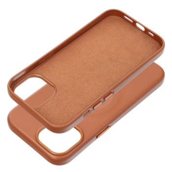 Maska Roar Leather MAG komp.sa MagSafe za iPhone 15 smeđa