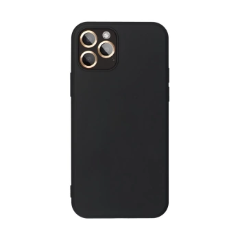 Maska SILICONE case za iPhone 16 Pro crna