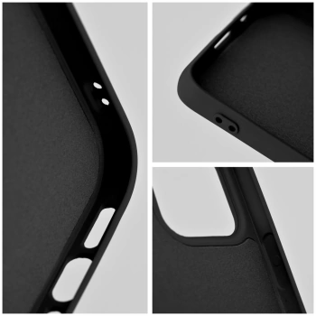 Maska SILICONE case za iPhone 16 Pro crna