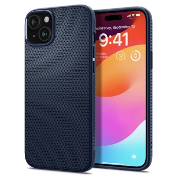 Maska SPIGEN Liquid Air za IPHONE 15 navy blue