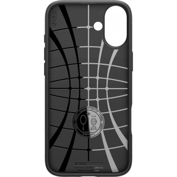 Maska SPIGEN Liquid Air za iPhone 16 mat crna